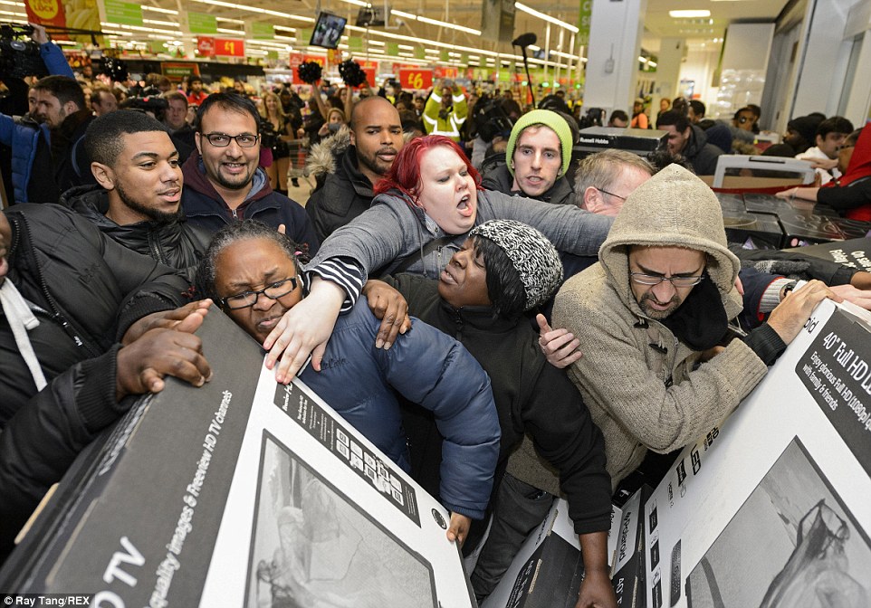 Fights at black friday deals